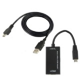 כבל מיקרו USB ל- HDMI
