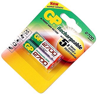 2 ������ ������ GP AAA 2700mAh 
