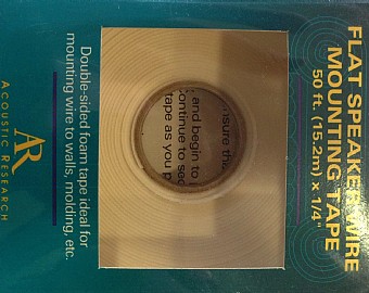Falt Speaker wire Mounting tape